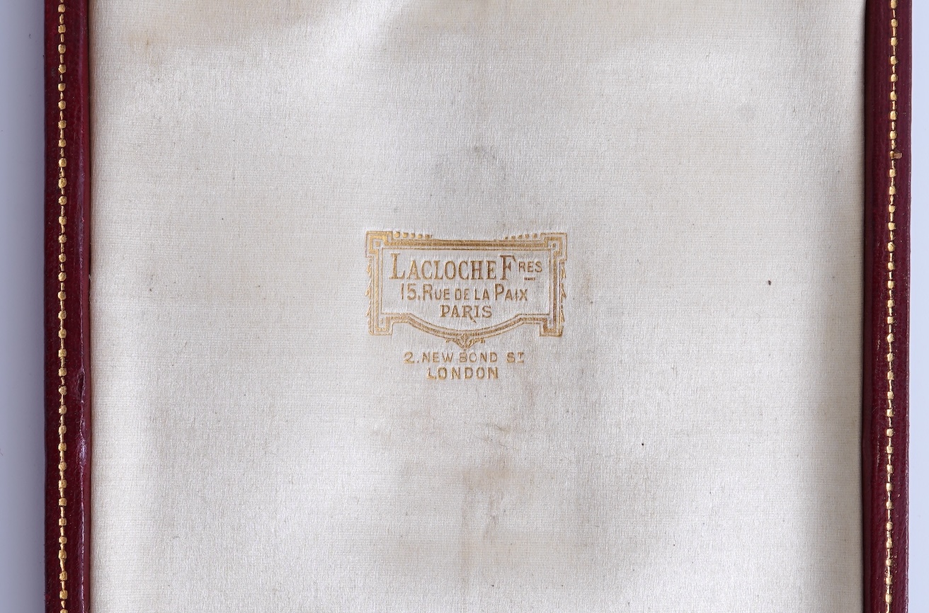 Lacloche Frères, a jewellery case, early 20th century